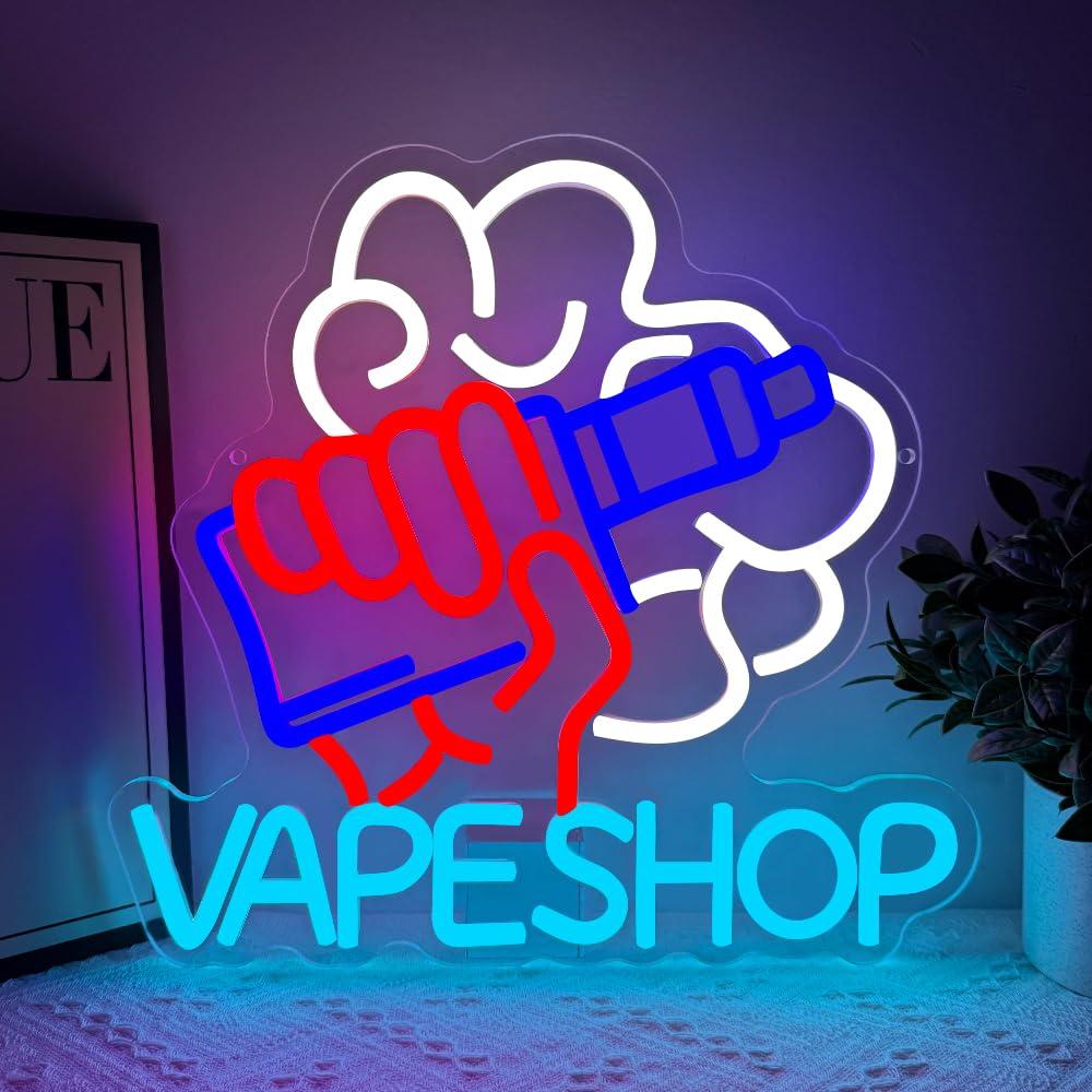 Vape Shop Neon Sign Electronic - đánh giá và giá Vaping Store
