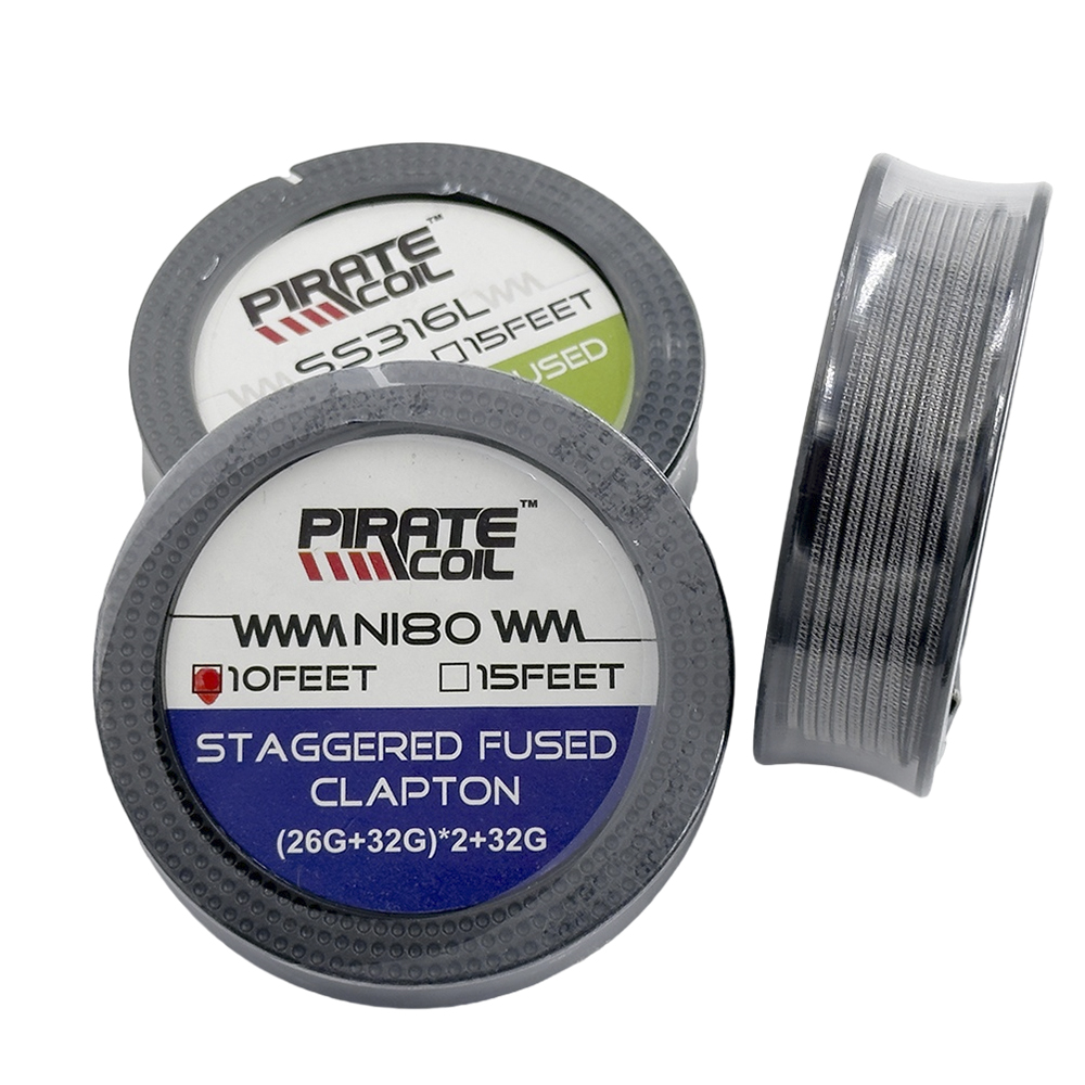 Staggered Fused Clapton Wire 2 - đánh giá và giá Stainless Wire Ss316